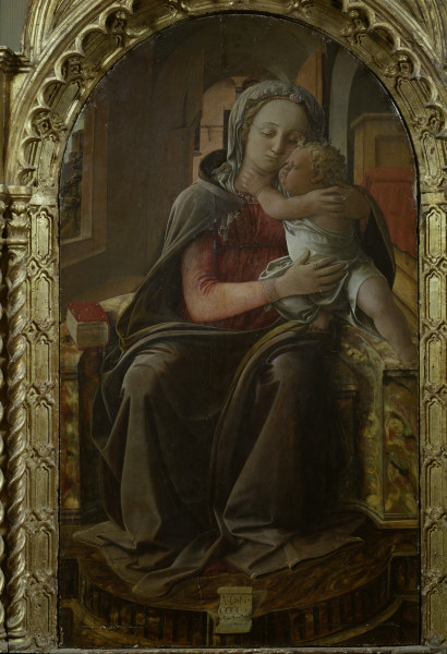 Fra Filippo Lippi / Madonna and Child from Fra Filippo Lippi