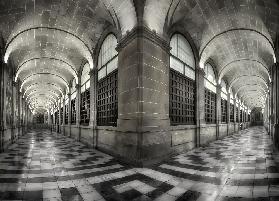 The corridors of The Escorial