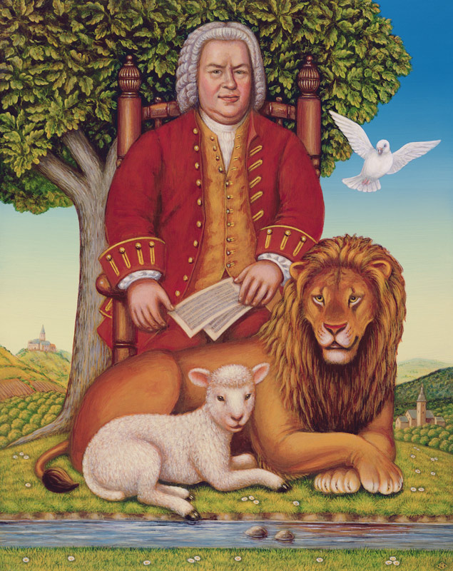 J.S. Bachs (1685-1750) Peaceable Kingdom from Frances Broomfield