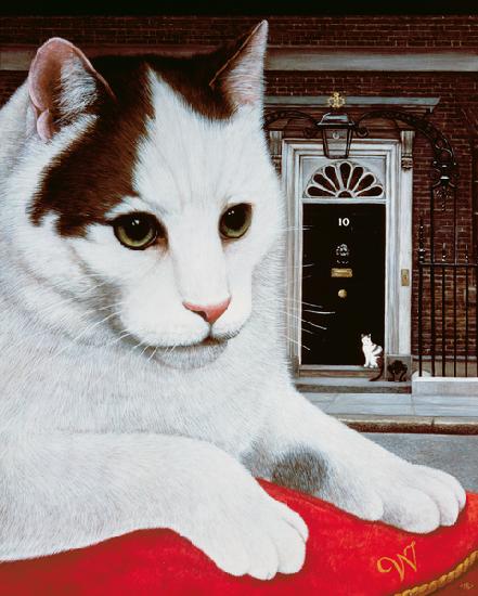 Wilberforce, the Number 10 Cat