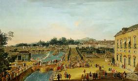  Ferdinand VI (1713-59) and Barbara of Braganza in the gardens of Aranjuez