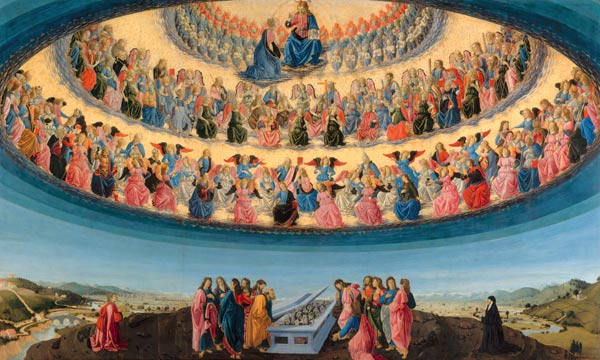 The Assumption of the Virgin from Francesco Botticini