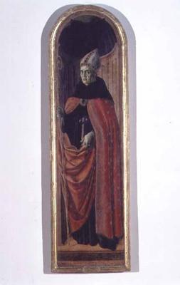 St. Augustine (tempera on panel) from Francesco Botticini
