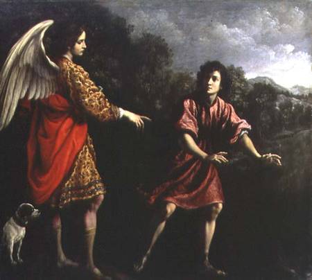 Tobias and the Angel from Francesco Corradi
