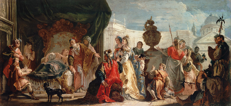 Antiochus and Stratonice from Francesco Fontebasso
