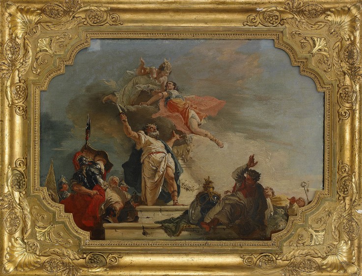 The Sacrifice of Iphigenia from Francesco Fontebasso