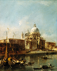 Venice, Santa Maria della Salute from Francesco Guardi