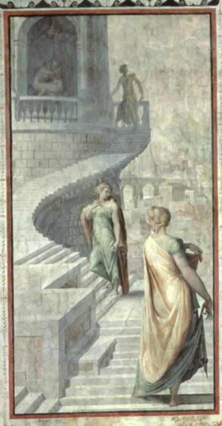 Bathsheba Visiting David from Francesco Salviati
