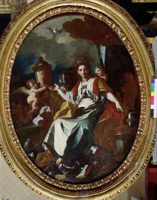 Allegory of Europe (oil on canvas) from Francesco Solimena