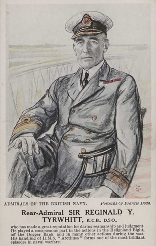 Rear-Admiral Sir Reginald Y Tyrwhitt from Francis Dodd