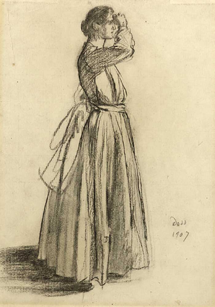 Study of a Woman, 1907 from Francis Dodd