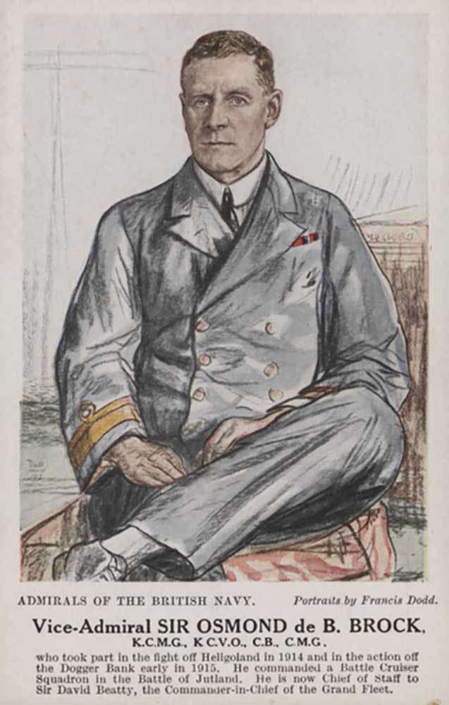 Vice-Admiral Sir Osmond de B Brock from Francis Dodd