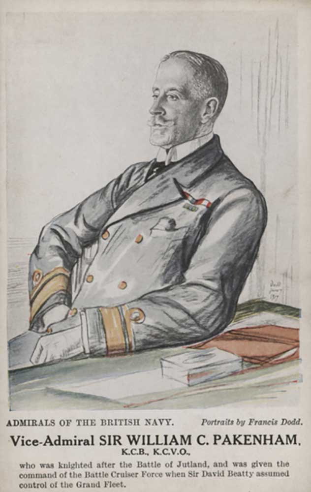 Vice-Admiral Sir William C Pakenham from Francis Dodd
