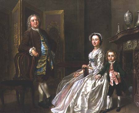 The Bedford Family, also known as the Walpole Family from Francis Hayman