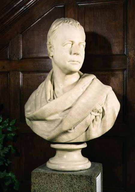 Sir Walter Scott, portrait bust from Francis Legatt Chantrey