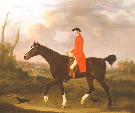 A Gentleman on his Hunter riding to Hounds from Francis Sartorius