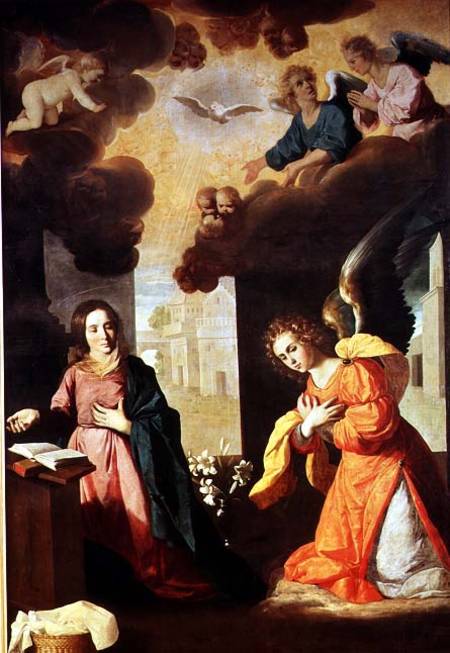 The Annunciation from Francisco de Zurbarán (y Salazar)