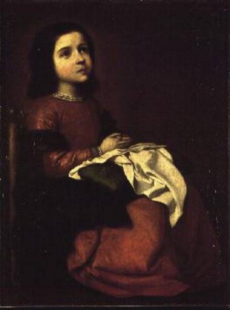 The Childhood of the Virgin from Francisco de Zurbarán (y Salazar)
