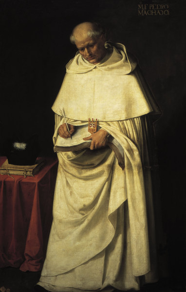 Zurbaran, Fray Pedro Machado from Francisco de Zurbarán (y Salazar)