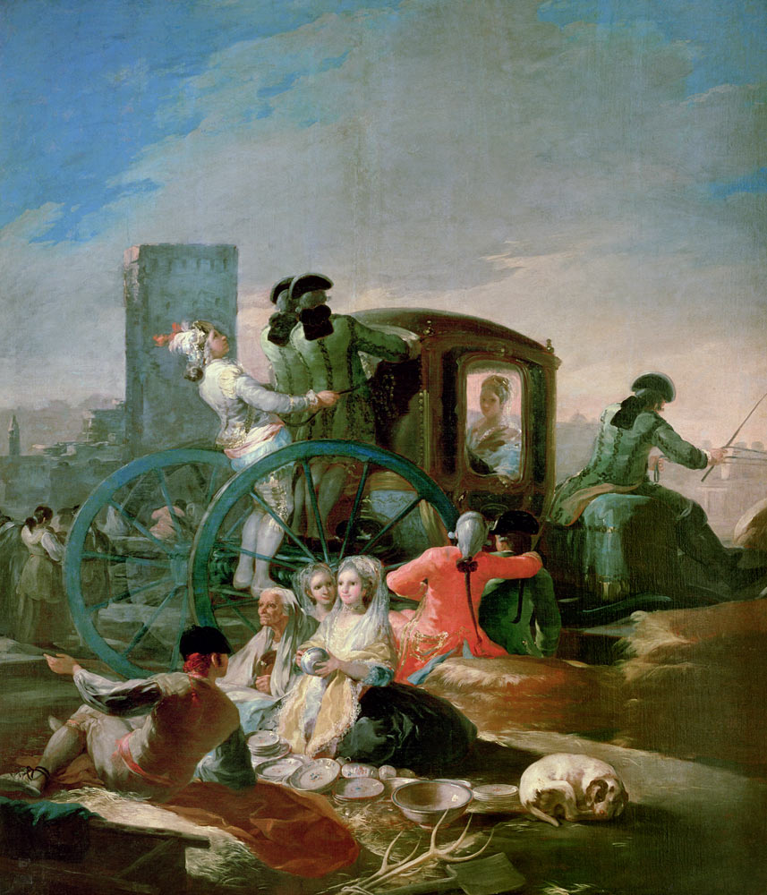The Dish Seller from Francisco José de Goya