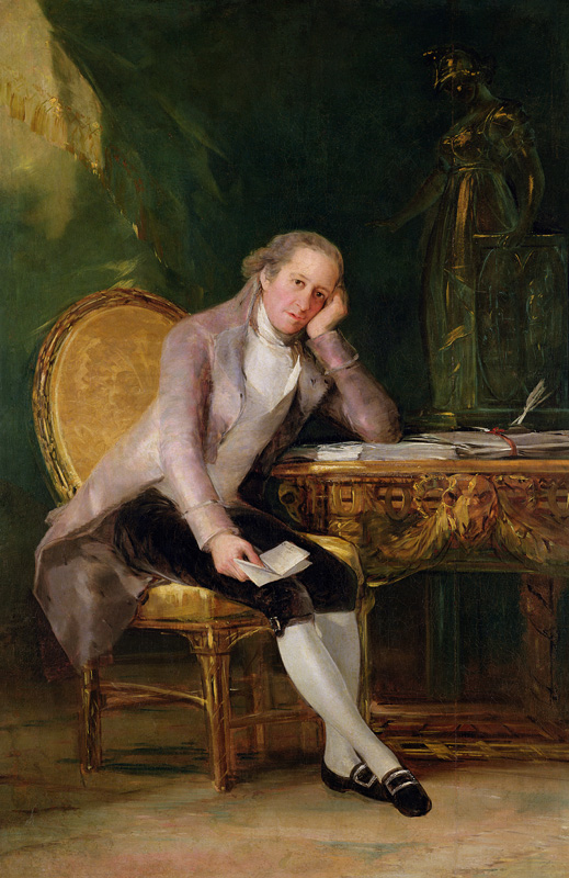 Gaspar Melchor de Jovellanos from Francisco José de Goya