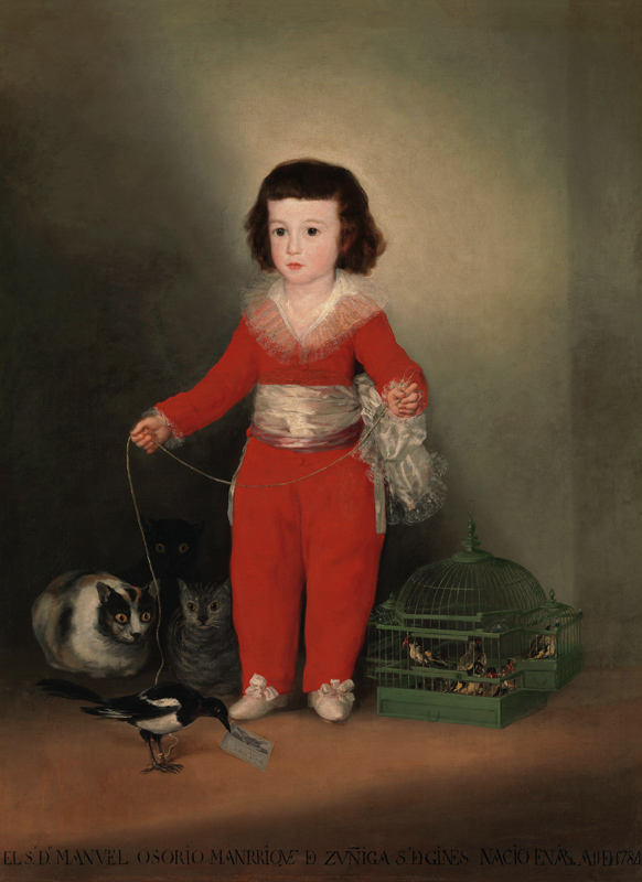 Kinderbildnis. from Francisco José de Goya