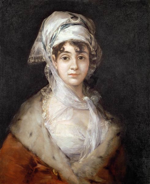 Portrait of Antonia Zarate from Francisco José de Goya