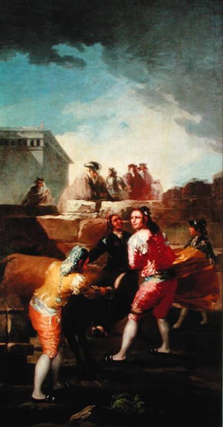 The Amateur Bullfight from Francisco José de Goya