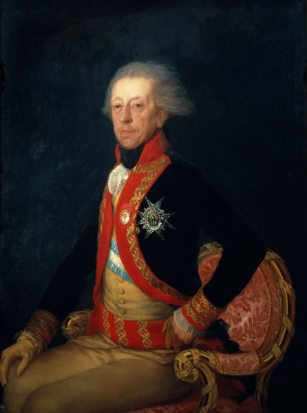Antonio Ricardos from Francisco José de Goya