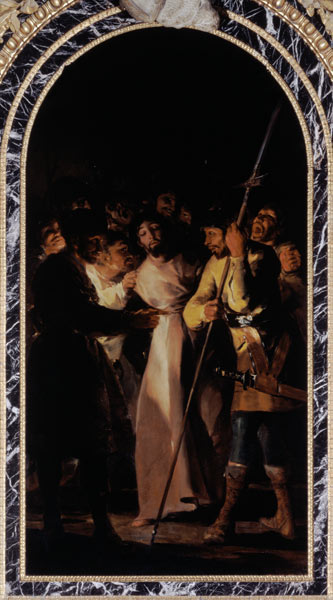The Arrest of Christ from Francisco José de Goya