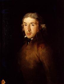 Portrait of the Leandro Fernández de Moratín from Francisco José de Goya