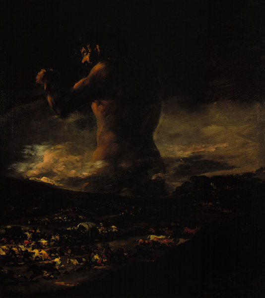El coloso from Francisco José de Goya