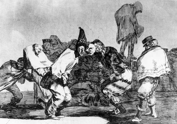 Disparate de Carnabal from Francisco José de Goya