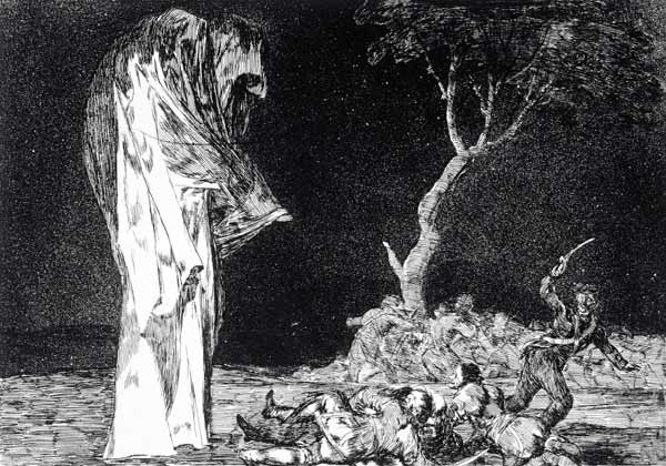Disparate de miedo from Francisco José de Goya