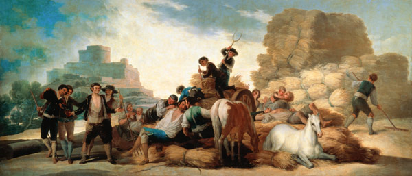 Summer or the Harvest from Francisco José de Goya