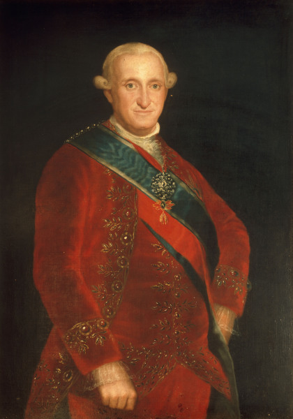 Charles IV of Spain from Francisco José de Goya