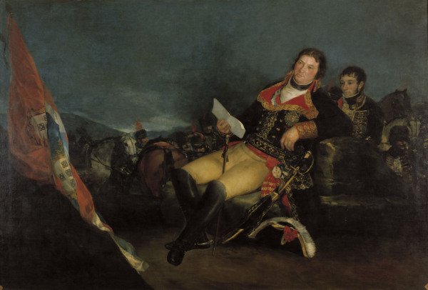 Manuel Godoy in the Field from Francisco José de Goya