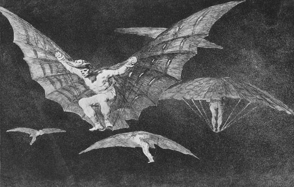 Modo de volar from Francisco José de Goya