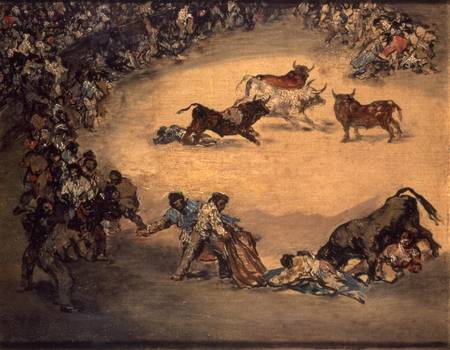 Scene at a Bullfight: Spanish Entertainment from Francisco José de Goya