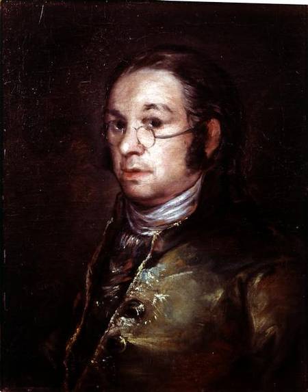 Self Portrait with Glasses from Francisco José de Goya