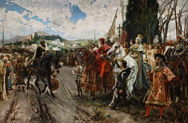 The Capitulation of Granada from Francisco Pradilla y Ortiz