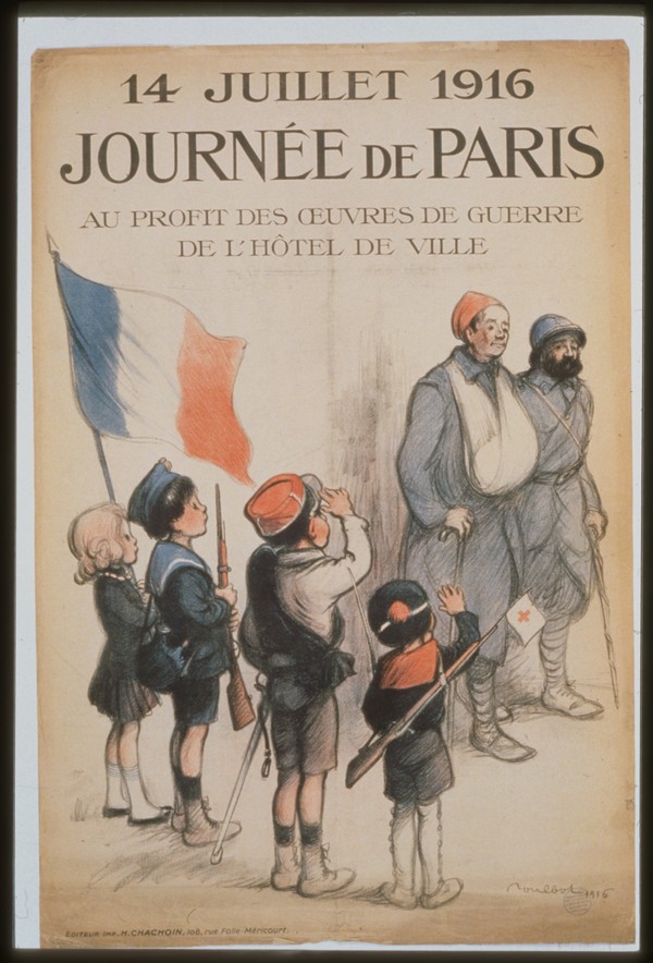 Journée de Paris. 14 Juillet 1916 from Francisque Poulbot