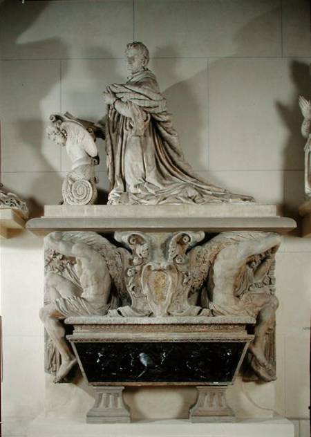 Funerary monument to Jacques Auguste de Thou (1553-1617) from Francois Anguier