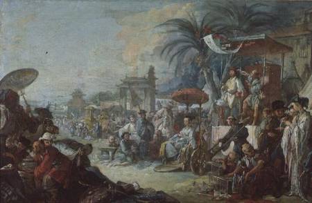 The Chinese Fair from François Boucher