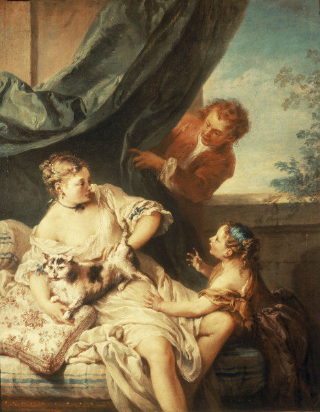 The unexpected Visitor from François Boucher