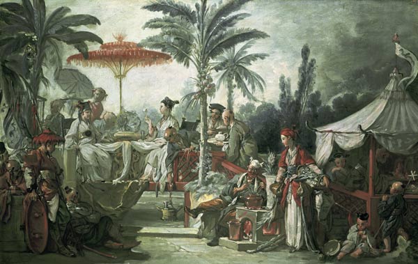 Chinese Emperors Feast from François Boucher