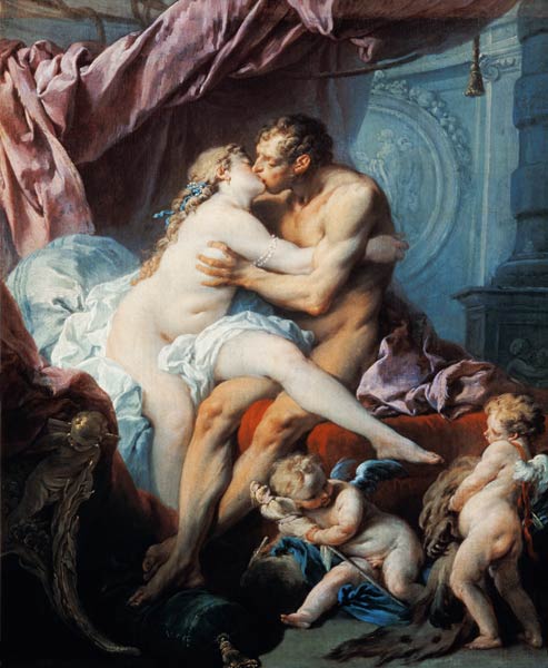 Hercules and Omphale from François Boucher