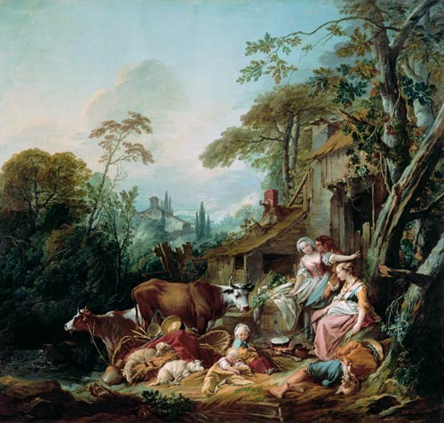 Rural idyll from François Boucher