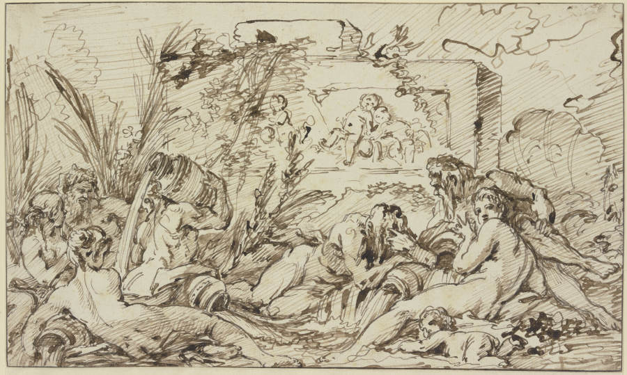 Nymphs and River Gods from François Boucher