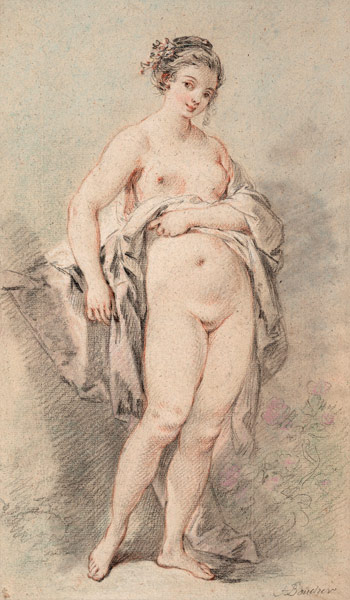 Standing Nude Girl from François Boucher